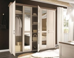 Šatníková skriňa Luca, 5-dverová