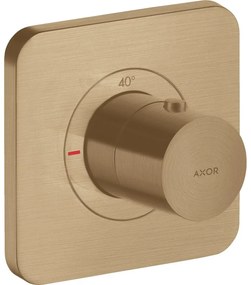 AXOR Citterio E termostat 120/120 s podomietkovou inštaláciou, kartáčovaný bronz, 36702140