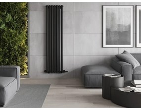 Mexen Texas, vykurovacie teleso 1800 x 460 mm, 719 W, čierna, W203-1800-460-00-70