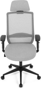 Kancelárska stolička sivá KA-V3329 GREY