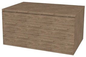 Mereo, Mereo Ponte, kúpeľňová skrinka 70 cm, Multidecor, Dark Rockford Hic, MER-CN291DRH1