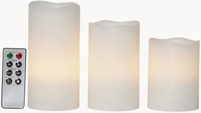 LED sviečky's časovačom a diaľkovým ovládaním May, 3 ks