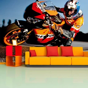 Sablio Tapeta Motorkár 2 - 208x125 cm