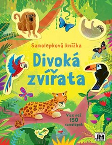 Samolepková knížka: Divoká zvířata