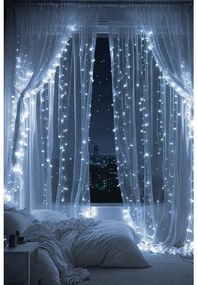 Vianočné svetielka vnútorné studená biela 100 LED