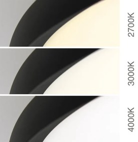 Orion - LED stropné svietidlo KANT LED/66W/230V 2700/3200/4000K priemer 80 cm čierne