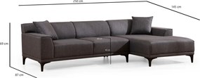 Rohová sedacia súprava Petra 250 cm - výber z 5 prevedení