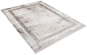 Dizajnový vintage koberec s geometrickým vzorom