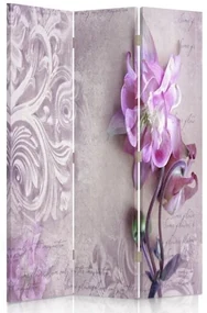 Gario Paraván Orchidea Dekorácia Rozmery: 180 x 170 cm, Prevedenie: Otočný paraván 360°