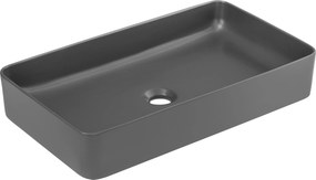 Comad Keramické umývadlo na dosku UM-6275 SLIM 60, sivá