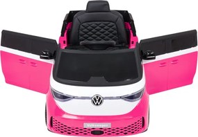 Elektrické autíčko Volkswagen ID BUZZ ružové
