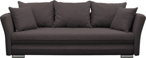XXXLutz ROZKLADACIA POHOVKA, textil, tmavohnedá MID.YOU - Sedačky - 001574003704