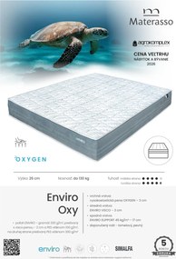 Penový matrac Enviro Oxy Rozmer: 90 x 200 cm