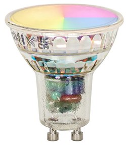 Inteligentná nástenná lampa tmavosivá IP44 vrátane 2 Wifi GU10 - Baleno