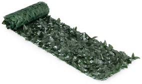 Umelý živý plot 300x50 cm - brečtanovo zelená