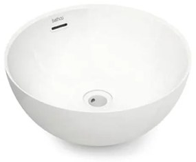 Bathco 4131 - Umývadlo na dosku BARI Ø 37 cm, porcelán/biela