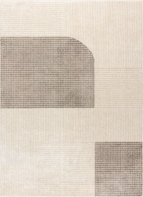 Dywany Łuszczów, Kusový koberec Fusion 0805 cream/beige, 180x270, béžová, kancelária