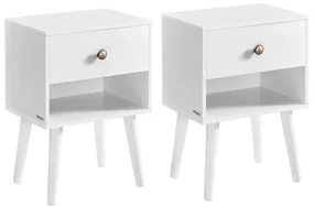 Set dvoch nočných stolíkov LET855W01 (2ks)
