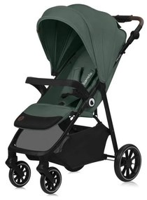 Lionelo - Športový kočík EMMA ONE zelená/čierna