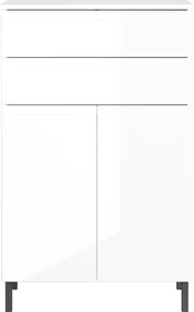 Biela kúpeľňová skrinka 60x97 cm Salinas - Germania