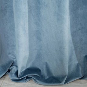 ZATEMŇOVACÍ ZÁVES NA KRÚŽKOCH RIA 140X250 CM MODRÁ