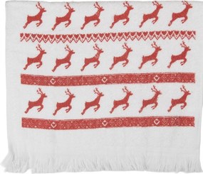 Kuchynský froté uterák s motívom jeleňov - 40*66 cm