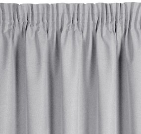 ZATEMŇOVACÍ ZÁVES (100%) NA PÁSKE SUZAN 135X270 CM SIVÁ