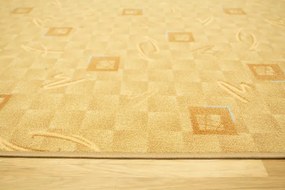 Koberec O-Scrabble 115 béžový