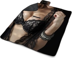 Sablio Plážová deka Žena: 200x140 cm