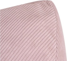 Sedací vak pre deti – svetloružová, prémiový manšestr