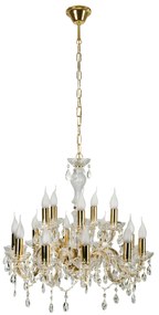 Candellux MARIA TERESA Luster 15X40W E14 Gold 30-95810