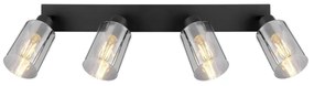 Globo 15465-4 - Bodové svietidlo  HADERA 4xE27/15W/230V