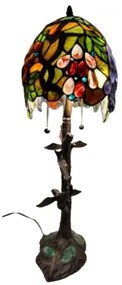 Lampa Tiffany stolová WINE OVAL 42*64