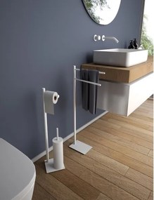 Gedy - Stojan na uteráky TRILLY 83,5 cm matná biela