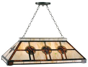 Tiffany závesná luster 92*47*126