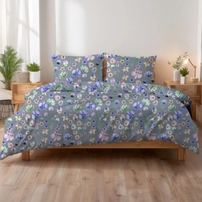 Obliečky flanelové Hintertux 200x140cm+90x70cm TiaHome