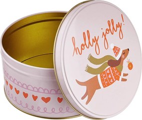 COOKIE JAR Dóza okrúhla jazvečík 13,5 cm