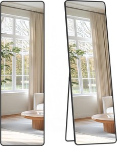 Voľne stojace zrkadlo Bleer 150 cm čierne II