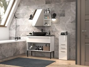 Kúpeľňová skrinka Neltossa 16 (lesk biely). Akcia -20%. Vlastná spoľahlivá doprava až k Vám domov. 1133026