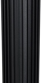 Dizajnový vonkajší stĺpik čierny 50 cm IP44 - Boris