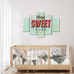 Obraz - Home sweet home (150x105 cm)