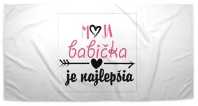 Sablio Uterák Moja babička je najlepšia - 30x50 cm