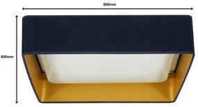 Brilagi-LED Stmievateľné svietidlo VELVET SQUARE LED/36W/230V Wi-Fi Tuya+DO tm. mod