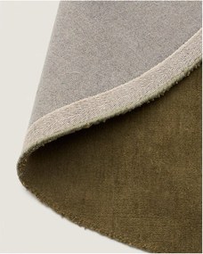 Zelený okrúhly koberec ø 200 cm Empuries – Kave Home