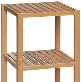 Autronic BONTEC Regál, masív, hnedá, DR-011-5 Farba: Prírodné