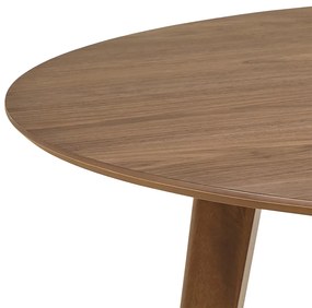 Jedálenský okrúhly stôl Roxby 140 cm orech