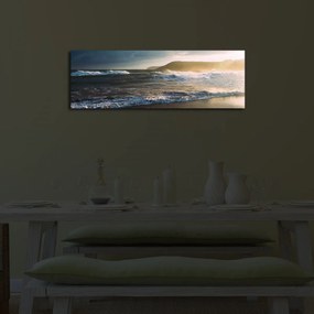Obraz s led osvetlením Poseidon 90x30 cm