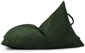 Zelený menčestrový detský sedací vak Razzy – SLOWDOWN