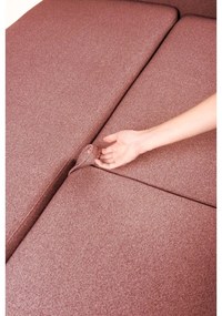 Ružová rozkladacia pohovka Bonami Selection Pop