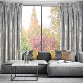 ZATEMŇOVACÍ ZÁVES NA PÁSKE RENIA 140X270 CM VZOROVANÁ